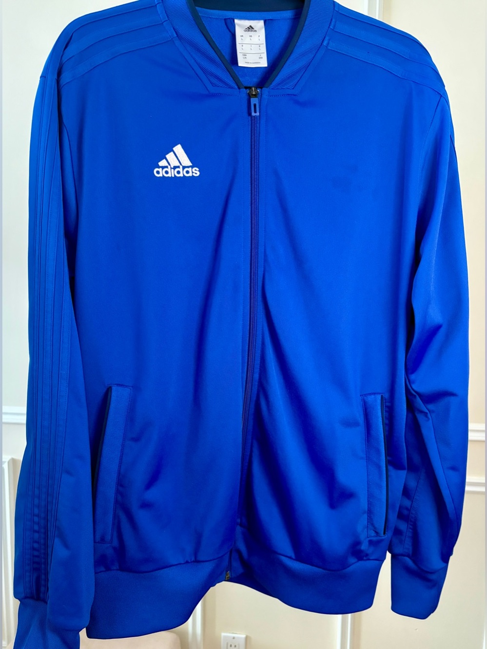 Adidas Royal Blue Men’s Condivo 18 Full-ZipTrack Jacket